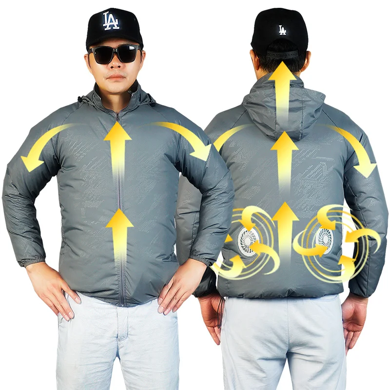 2022 Hot Sale Factory Cheap Price Summer Air Conditioner Cooling Clothing Work Cooling Clothing Jacket Men Clothes