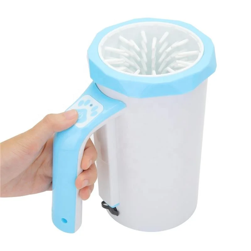 Automatic Pet Foot Wash Cup Dog Paw Cleaner and Beauty Tools Brush Supplies Convenient Dog Foot Washer for Cleaning & Bathing
