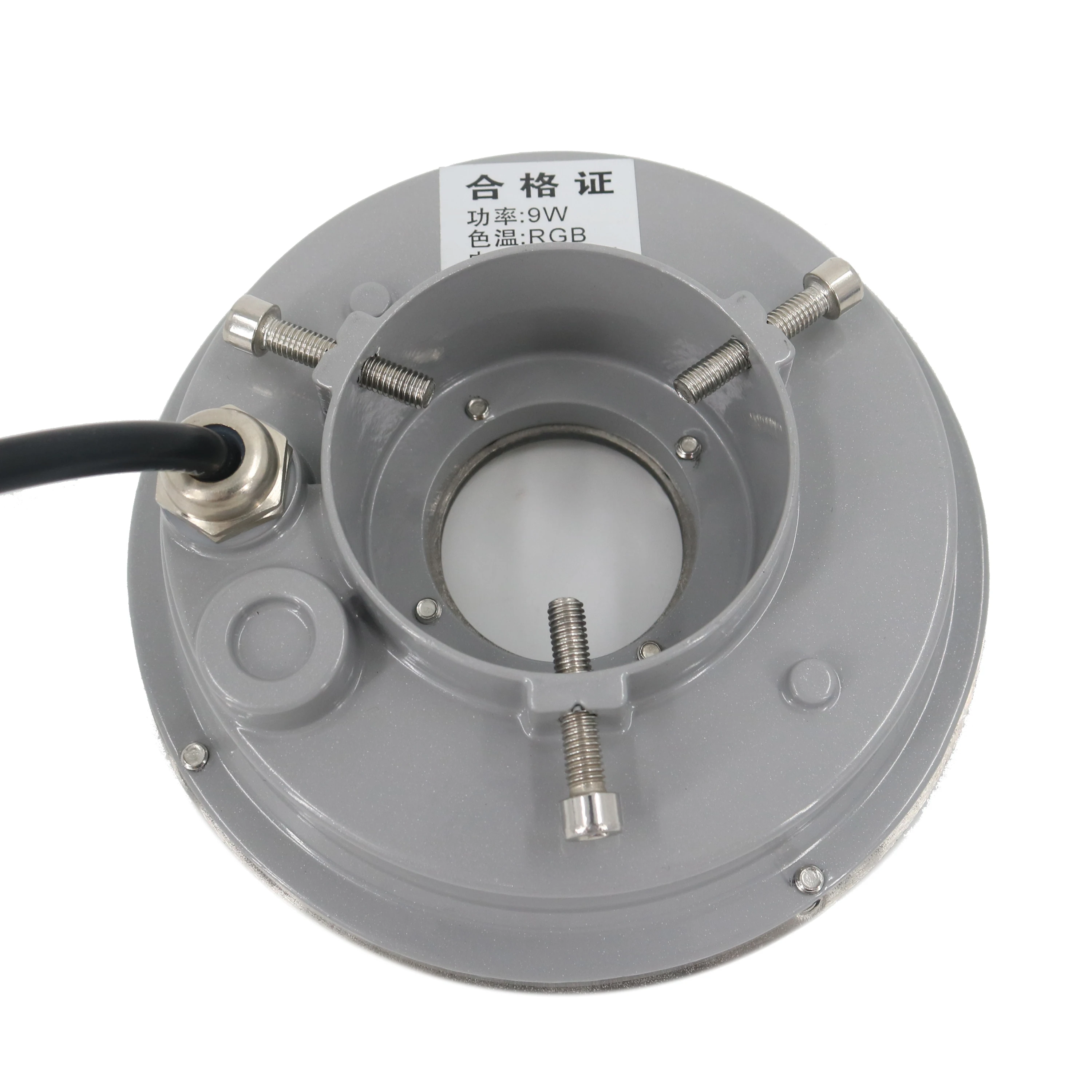 Super slim lamp body dmx512 6W 9w 12W 18Watt ac 12v 24v waterproof ip68 RGB RGBW LED swimming pool fountain light