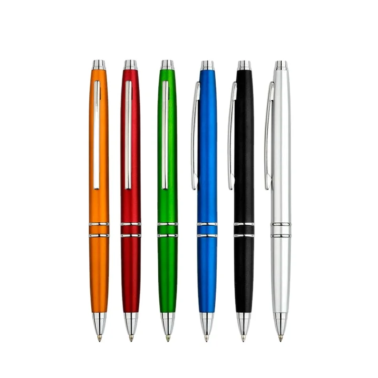 
professional wholesale colorful retractable giveaways advertising promotional pen with custom logo 