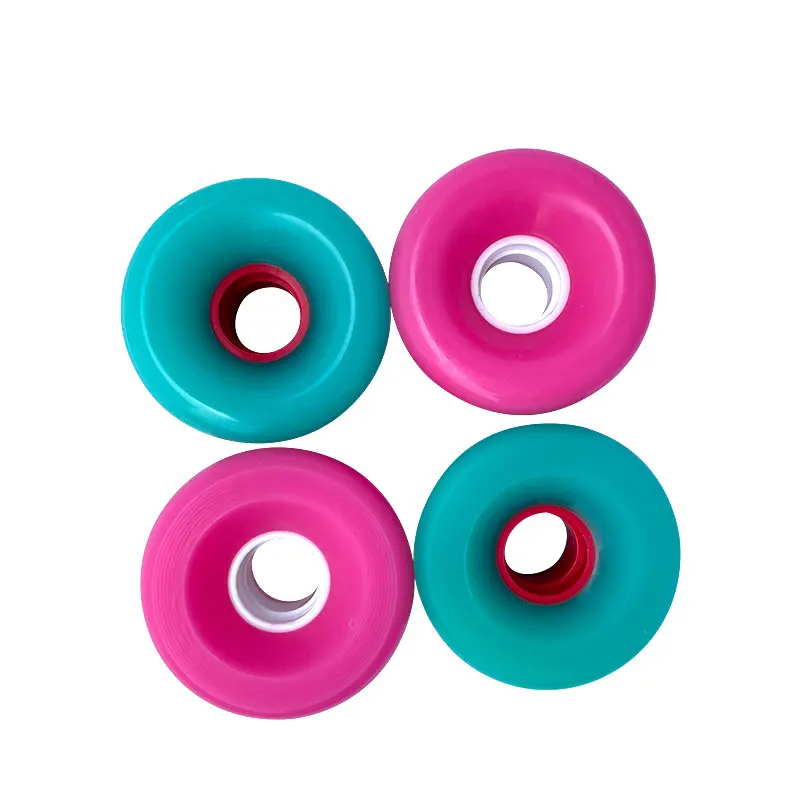 Discount price 70 mm Wholesale longboard wheel with 80% - 90% rebound SHR 80AA for long board skateboard ready to ship