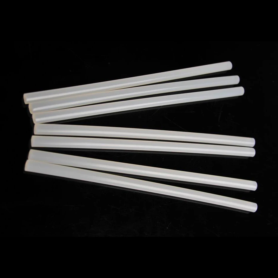 
china famous renhe brands transparent 11mm eva hotmelt adhesive tube gun 7mm hot melt glue stick 