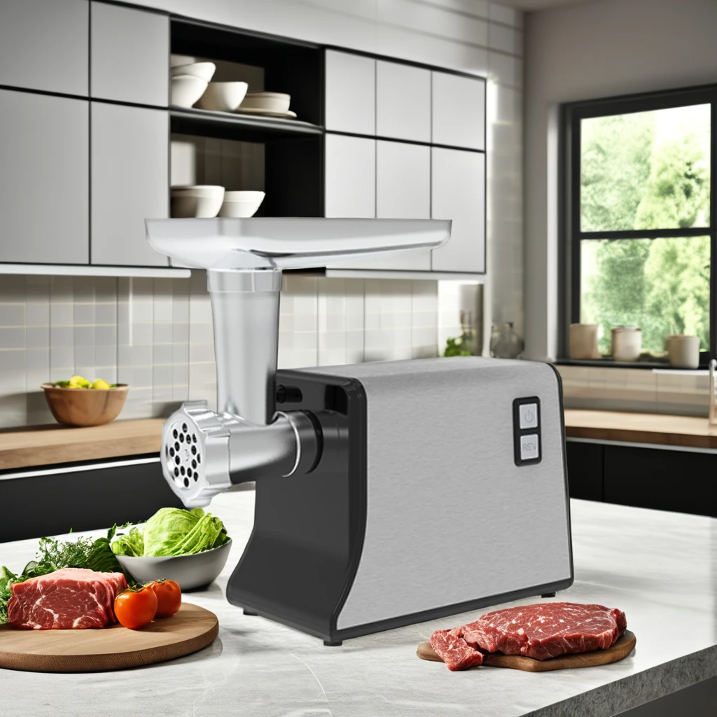 Factory Price Manual Meat Grinder Machine Commercial Electric Food Processor Sausa Stuffer Household Plastic Meat Mincer