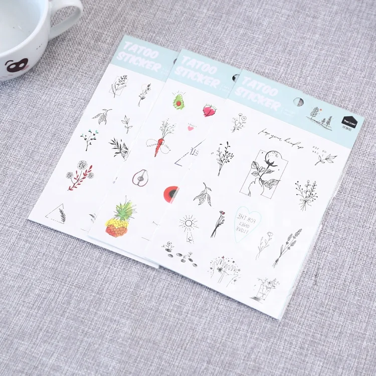 Оптовая продажа, временные тату-наклейки на заказ, купить 3d полуперманентные тату-наклейки для тела, принтер, временная бумага для мужчин