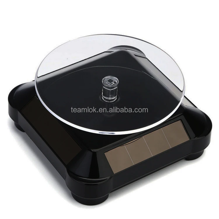 360 Solar Powered Rotating Display Turntable M8081 Jewelry Display Turntable