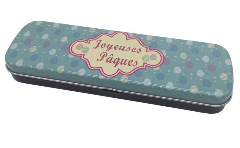 China factory hot sale durable customised car shape metal tin pencil case box