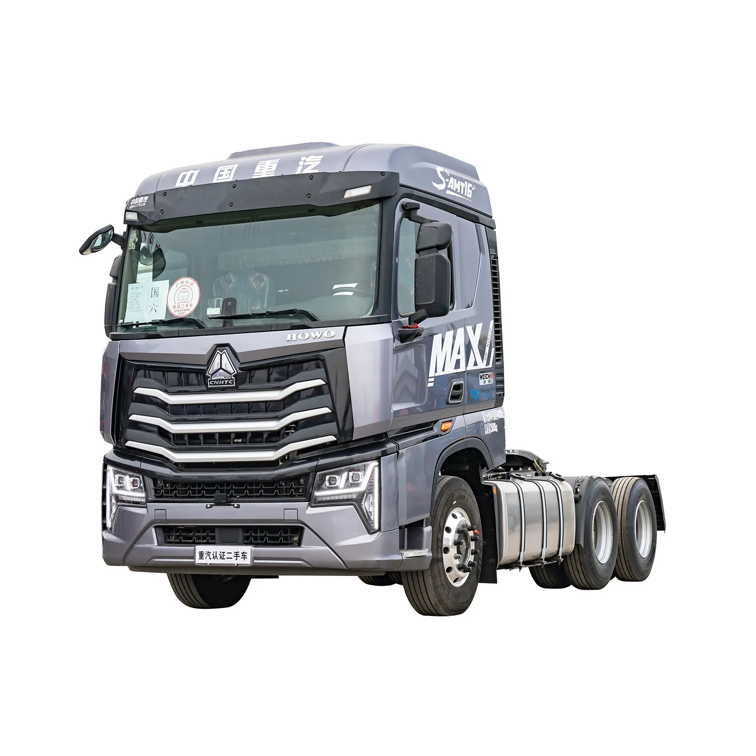 good review 6x4 howo max tractor Truck for sale