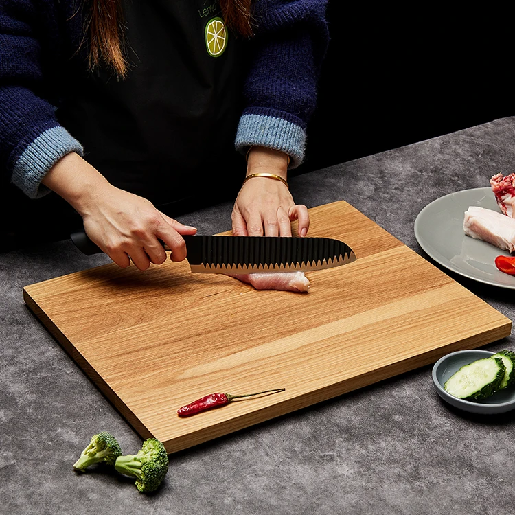 Wholesale Handmade Large Natural White Oak Wood Blank Chopping Cutting Board