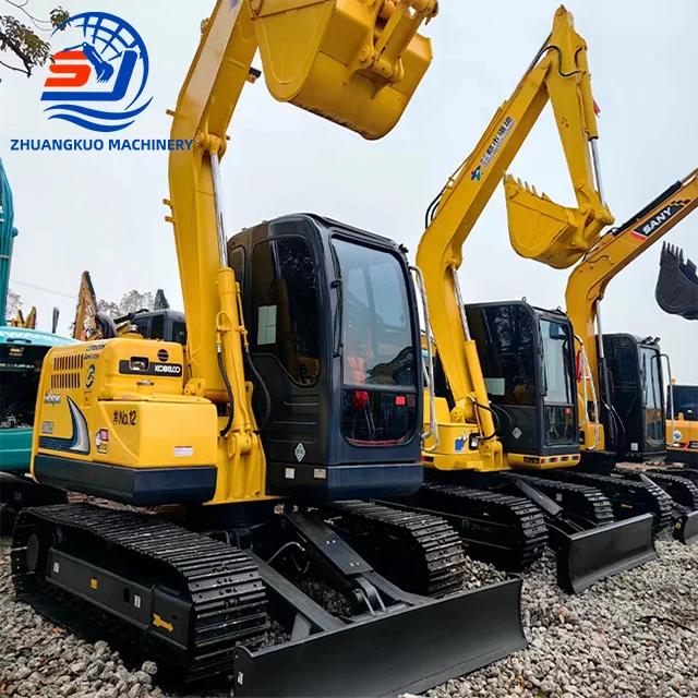 100% Ready KOBELCO SK75 Used Excavator for Sale Second Hand Excavator KOBELCO SK75-8 Used Excavator with Good Condition