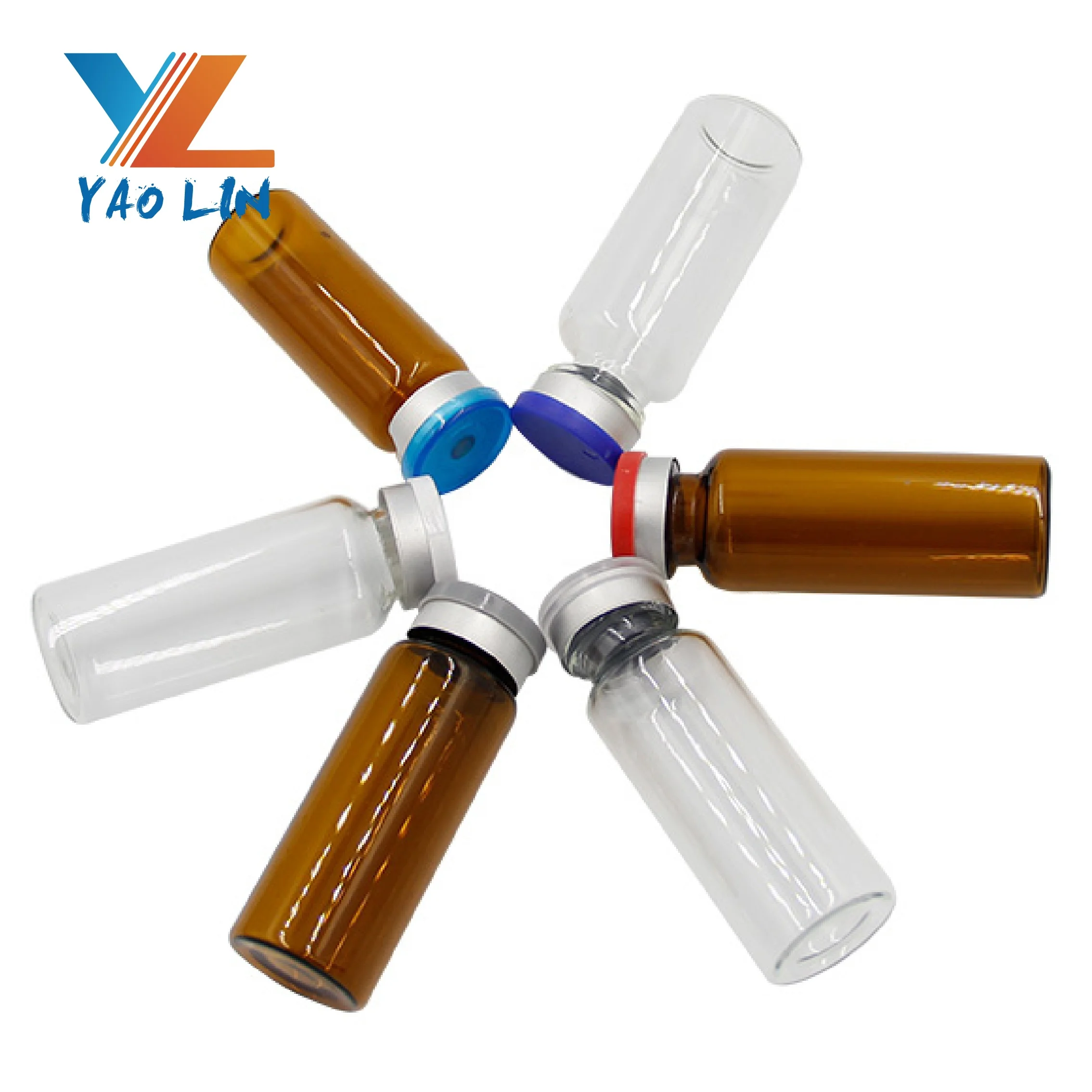 Custom 10Ml Sample Sterile Clear Glass Vial