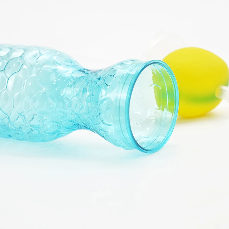 novelty party souvenir reusable cocktail mermaids shark shell duck fishanimal yard slush cups plastic and lids vegas