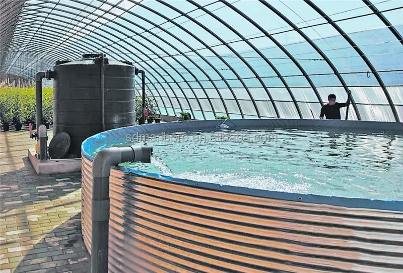 Plastic Fish Farm Tank for Fish Farming Ponds For Fish and Shrimp RAS Tilapia Farming Fisheries Aquaculture System Equipment