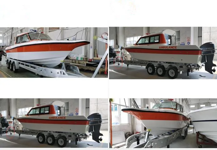 Watercraft trailer 4500 kg 3 axle large boat trailer watercraft trailers