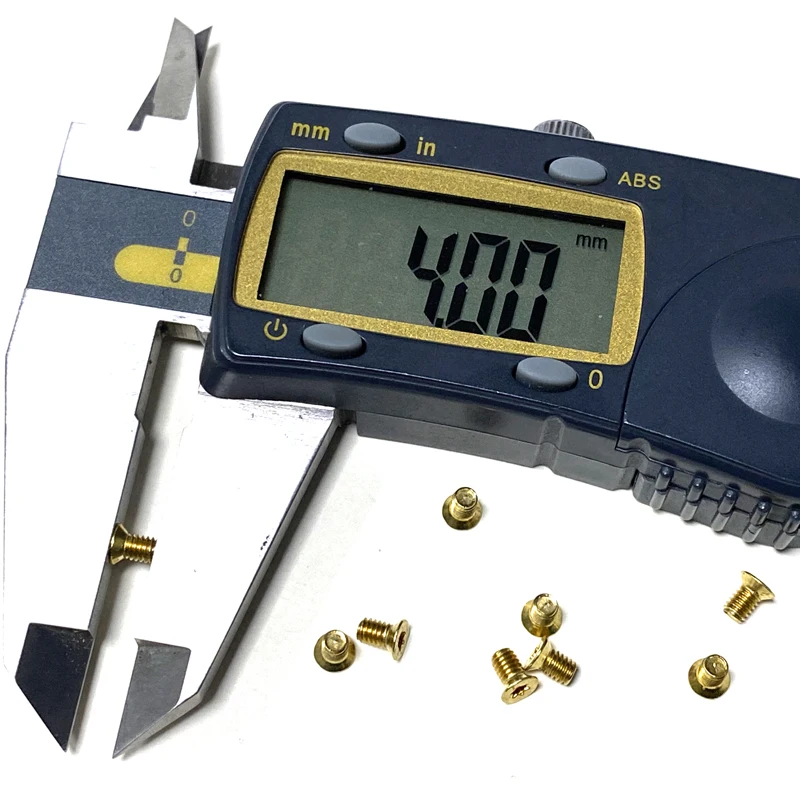 mini small size micro torx countersunk head tornillos metal brass screw m2 m2.5 m3