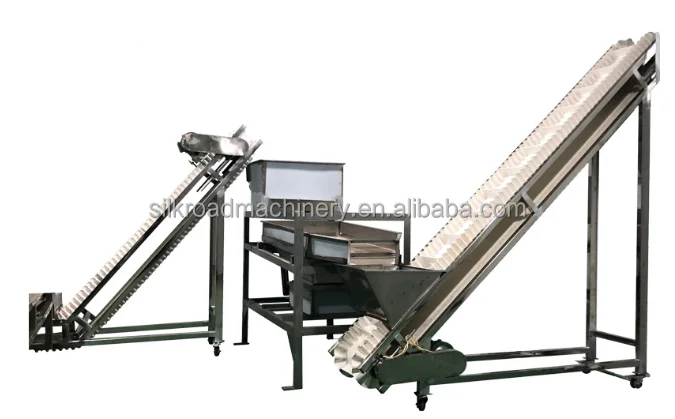 Industrial cashew nut fried snack coated green peas nuts making machinery production line