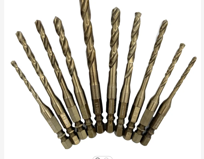 BOMI BMY- milling tools sold overseas customized hss drill bit manufacturers double r hex shank twist drill bits tool set