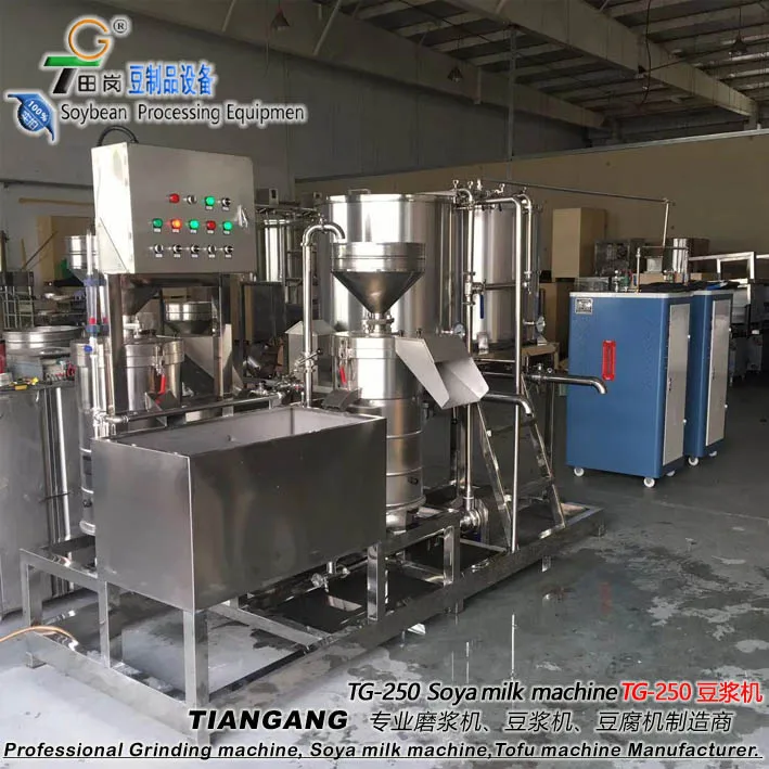 TG-250 Soya milk Making  Equipment/ Soy milk Machine/Bean Processing Equipment