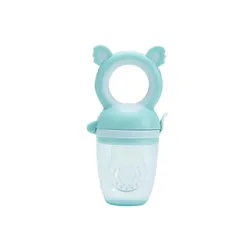 Food Grade Silicone Soft Baby Food Nibble Fruit Pacifier Feeder Cute Packaging Baby Feeder baby supplies & products