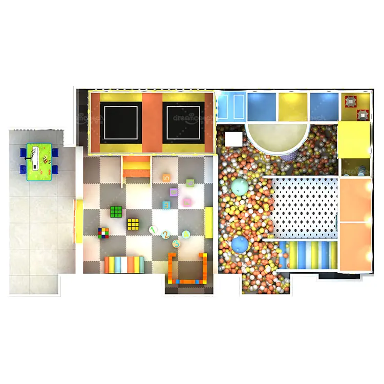 Custom kindergarten nursery soft play indoor playground equipment kids indoor playground