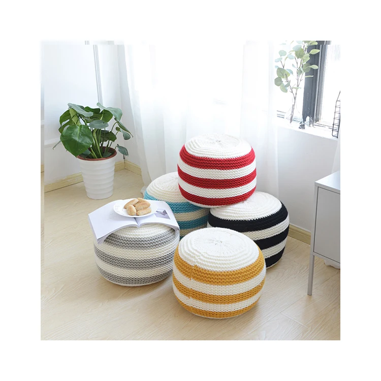 Top Quality Modern Design Custom Home Comfortable Soft Different Size Round Shaped Cotton Chair