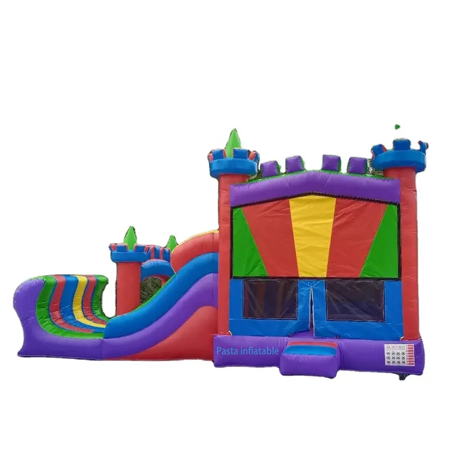 party rental commercial giant inflatable combo bouncy castle wet combo inflatable jump bouncy castle bounce house banners