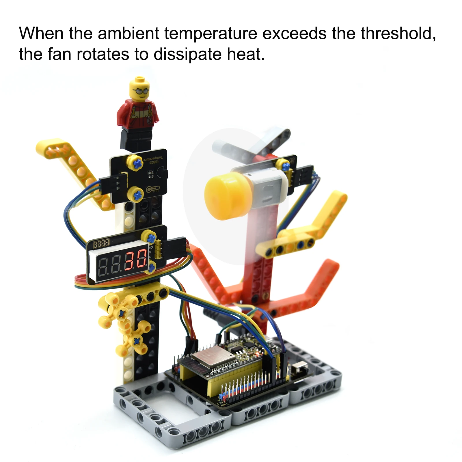 Keyestudio Diy Electronic 42 in 1 ESP32 Sensor Kit For Arduino Starter Kit