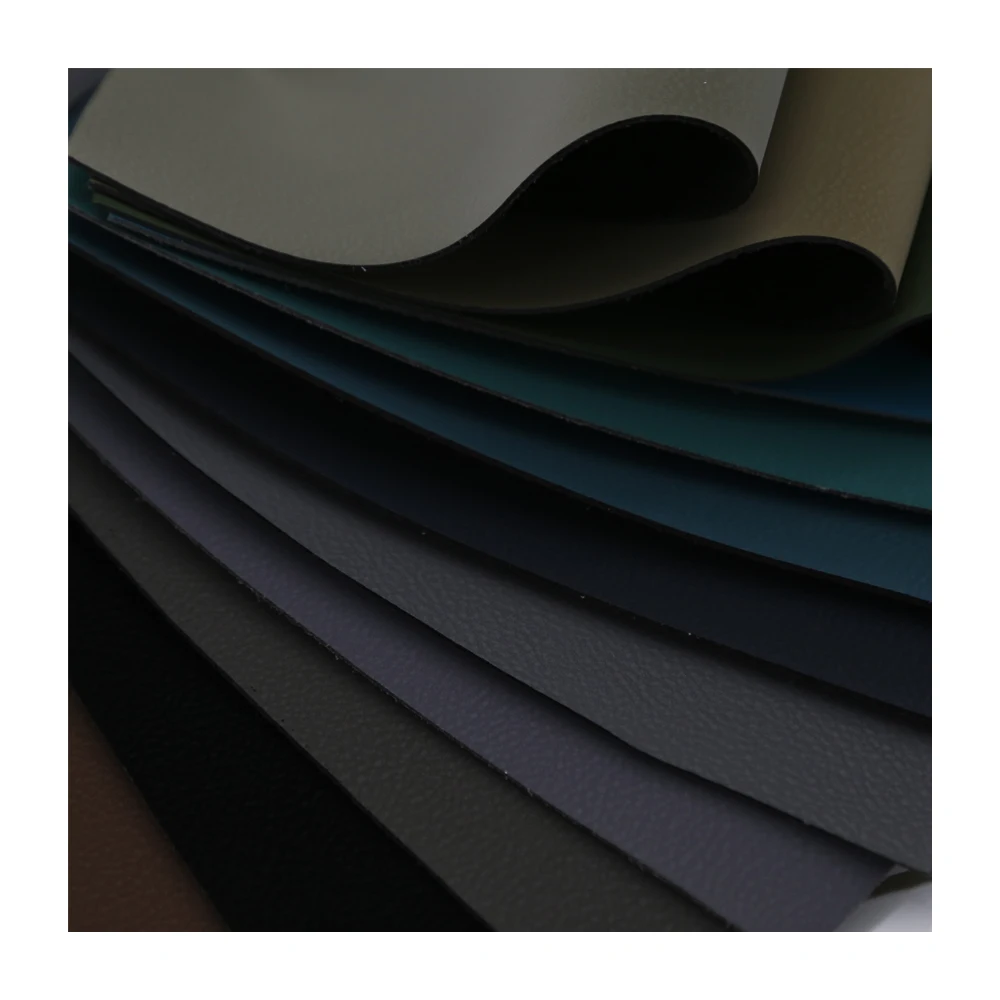 Hot sale high quality Multicolor Waterproof microfiber PU Synthetic Leather For making Shoe Upper
