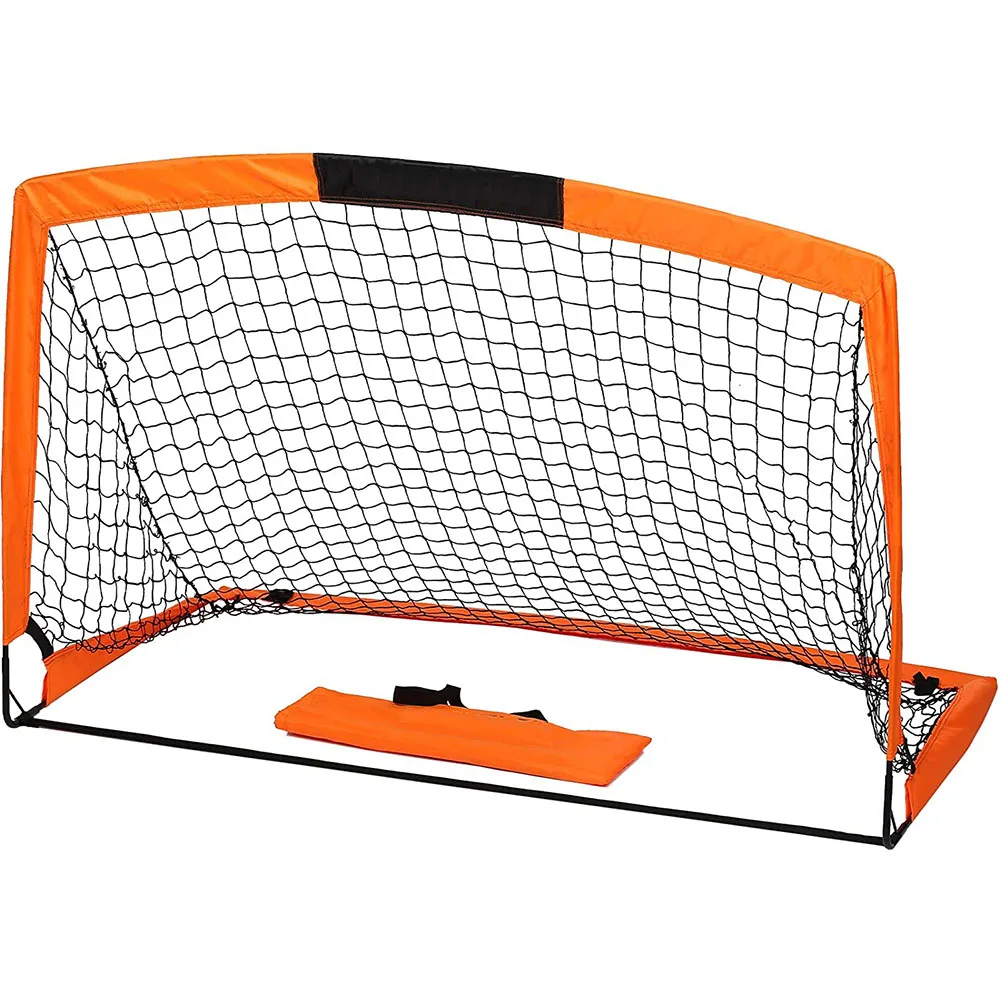 Backyard pop up portable football gate post Mini folding square pop up soccer goals