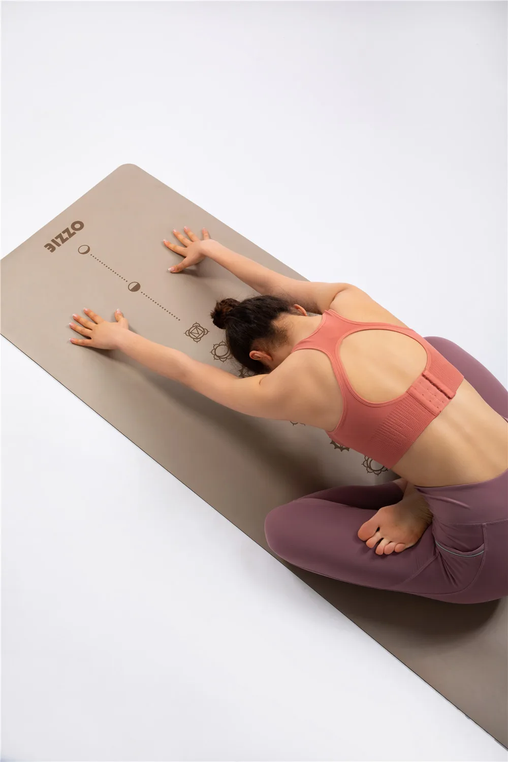 Non Slip Exercise Fitness Pad Travel foldable Yoga Mat set Workout Mats for Home Gym Sport Fitness Exercise