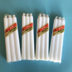 No tears and no smoke White fluted Candle  to Angola market