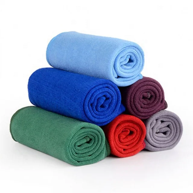 Cheap wholesale custom color personalized microfiber sport fitness towel soft sports sweat towels
