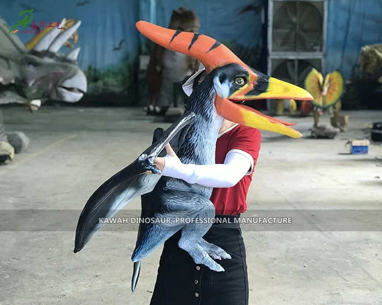 Lifelike Cute Baby Dragon Puppet Dinosaur Baby Hand Puppet On Sale
