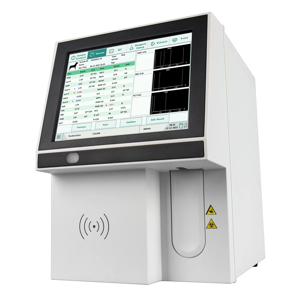 Hot-selling veterinary hematology analyzer 3 part price MSLHAS01