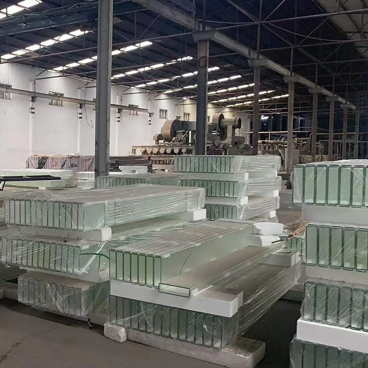 Индивидуальные матовое горячей гибки u-образный швеллерный Стекло u образный премиум класса закаленное стекло для ненесущей стены