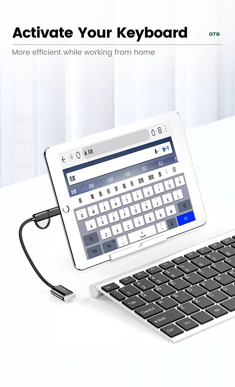 2 In 1 otg usb type c micro to  Usb 3.0 Female Cable Extension Cable Otg Adapter Data Cable for HUAWEI xiaomi Samsung vivo