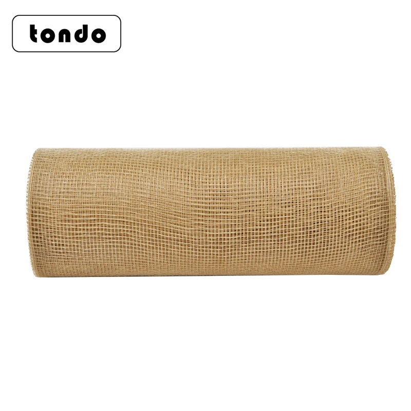 Wholesale 10Inch Poly Deco Mesh For Christmas Wreath Decoration & Flower Wrap