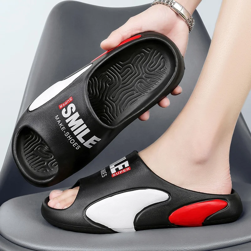 Wholesale men summer plush sandal EVA unisex clogs beach slippers for mans casual slippers