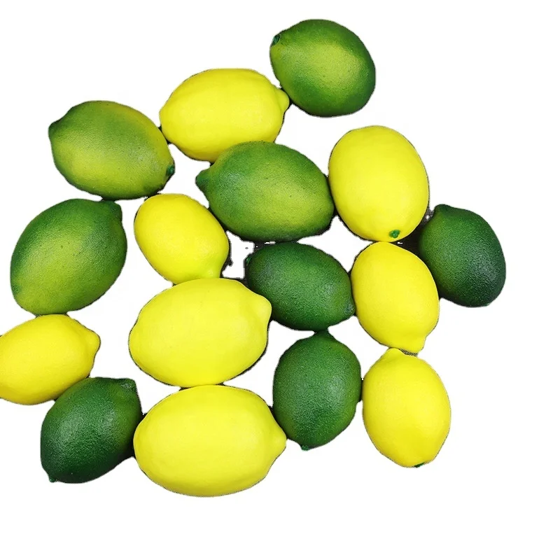 Искусственные фрукты имитационный полипеновый лимон