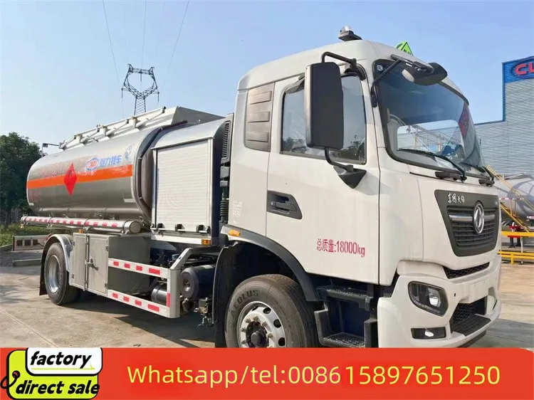 Dongfeng Diesel tanker truck capacity 20 cubic meters 14000 liters fuel tank truck for sale