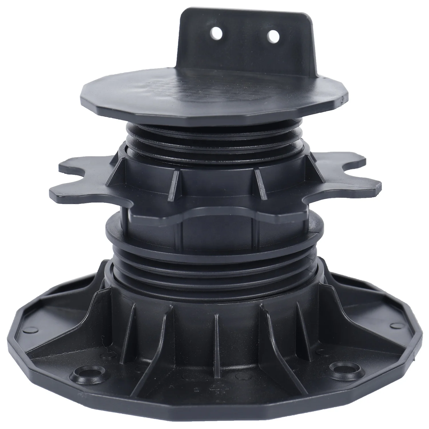 Adjustable Height Deck Support Pedestal Building Material Decks Elevating Pedestal XF-T203B 66-100 mm