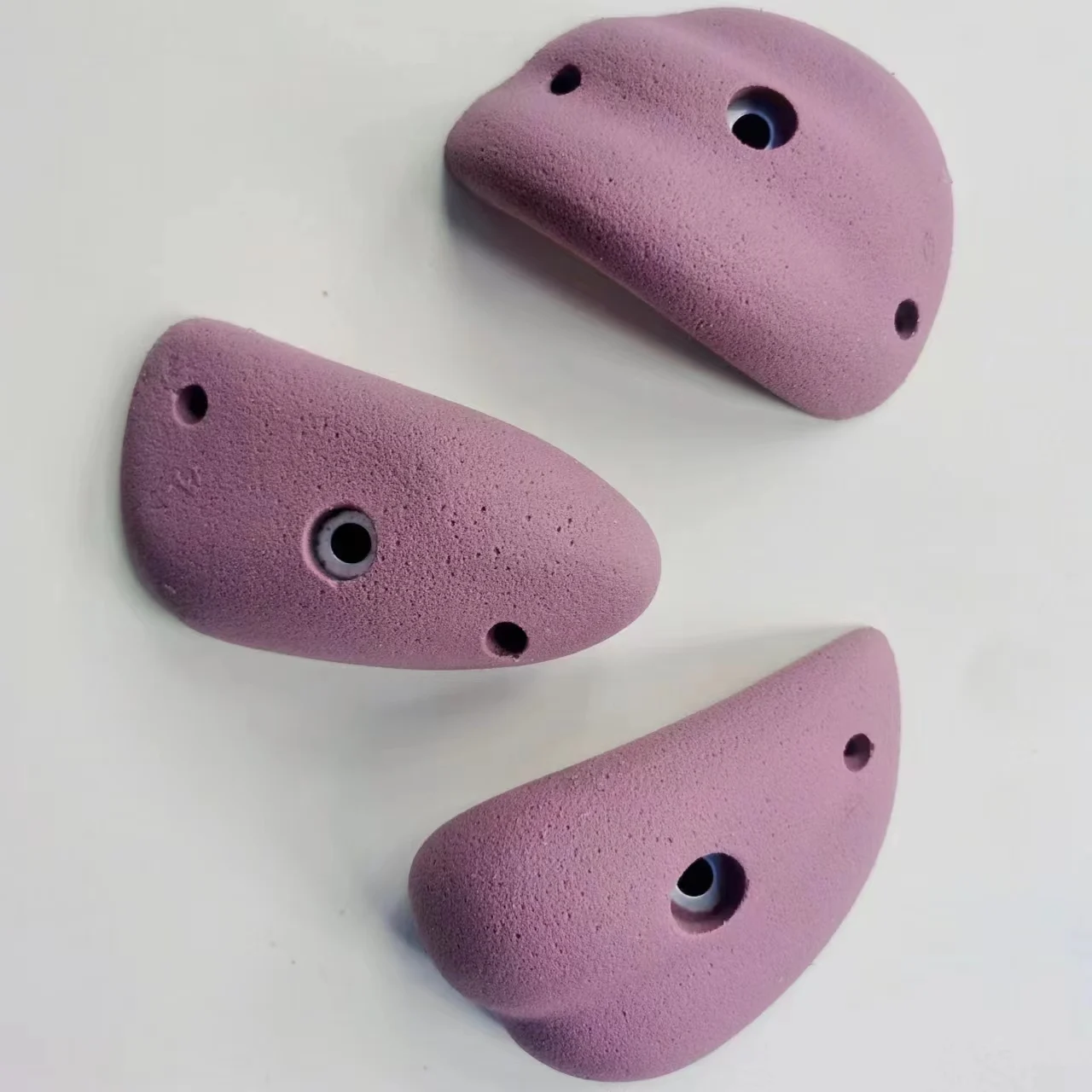 Jiayi playground Mixed color resin climbing holds with screw