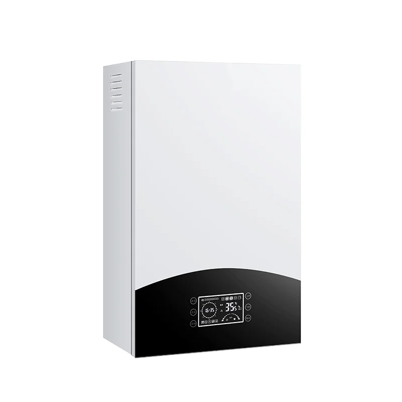 Low electric consumption 12KW electrical combi central heating boiler for domestic hot water and radiator