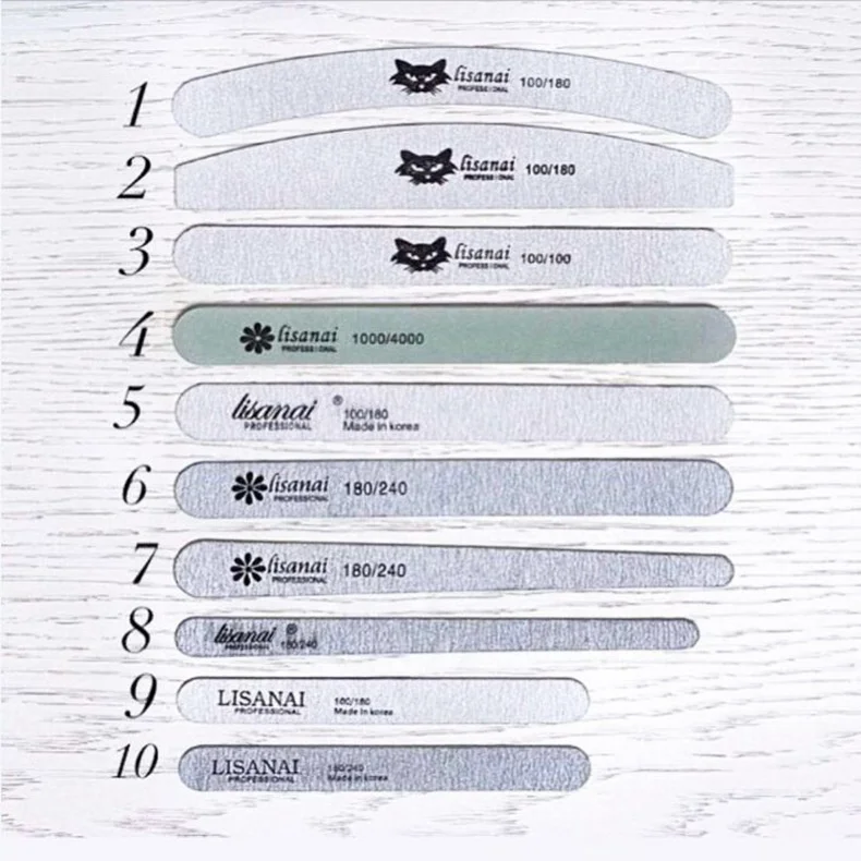 Factory Price Washable 180/240 Nail Files