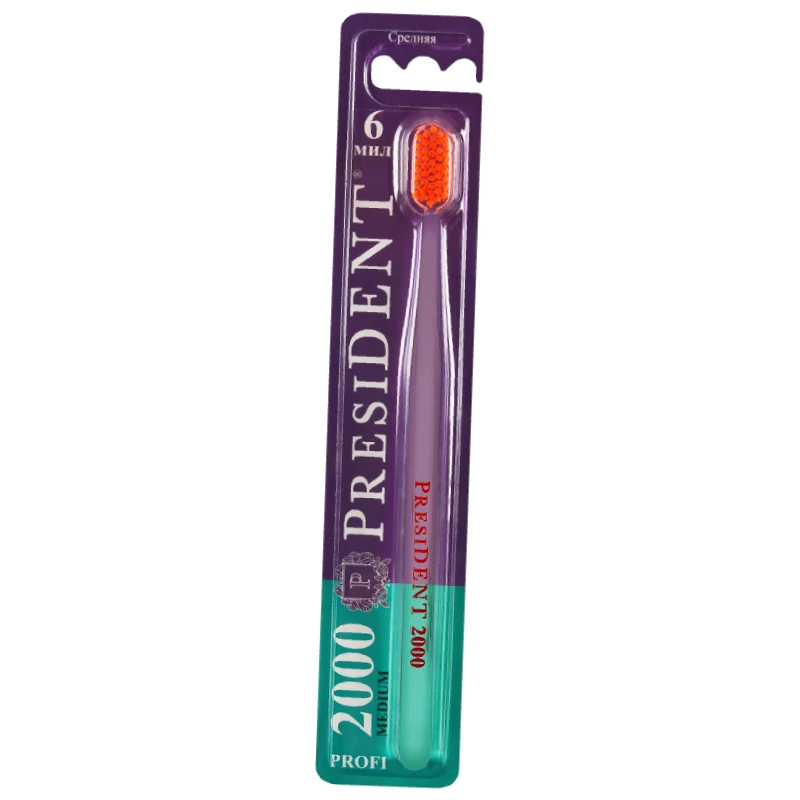 
Toothbrush PRESIDENT PROFI Medium 2000 fmcg distributor required 