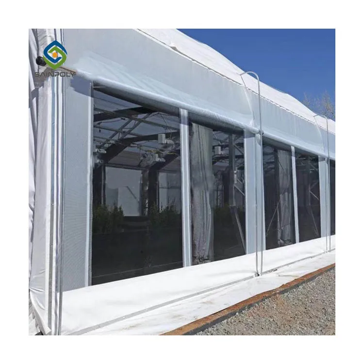 Ванили расти 30x100 сельскохозяйственных однопролетные свет лишения плотные теплица на продажу