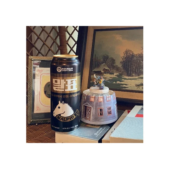 [Squeeze Beer] Special price wholesale Korean Beer craft chocolate flavored alcoholic drink Malpyo Dark Beer