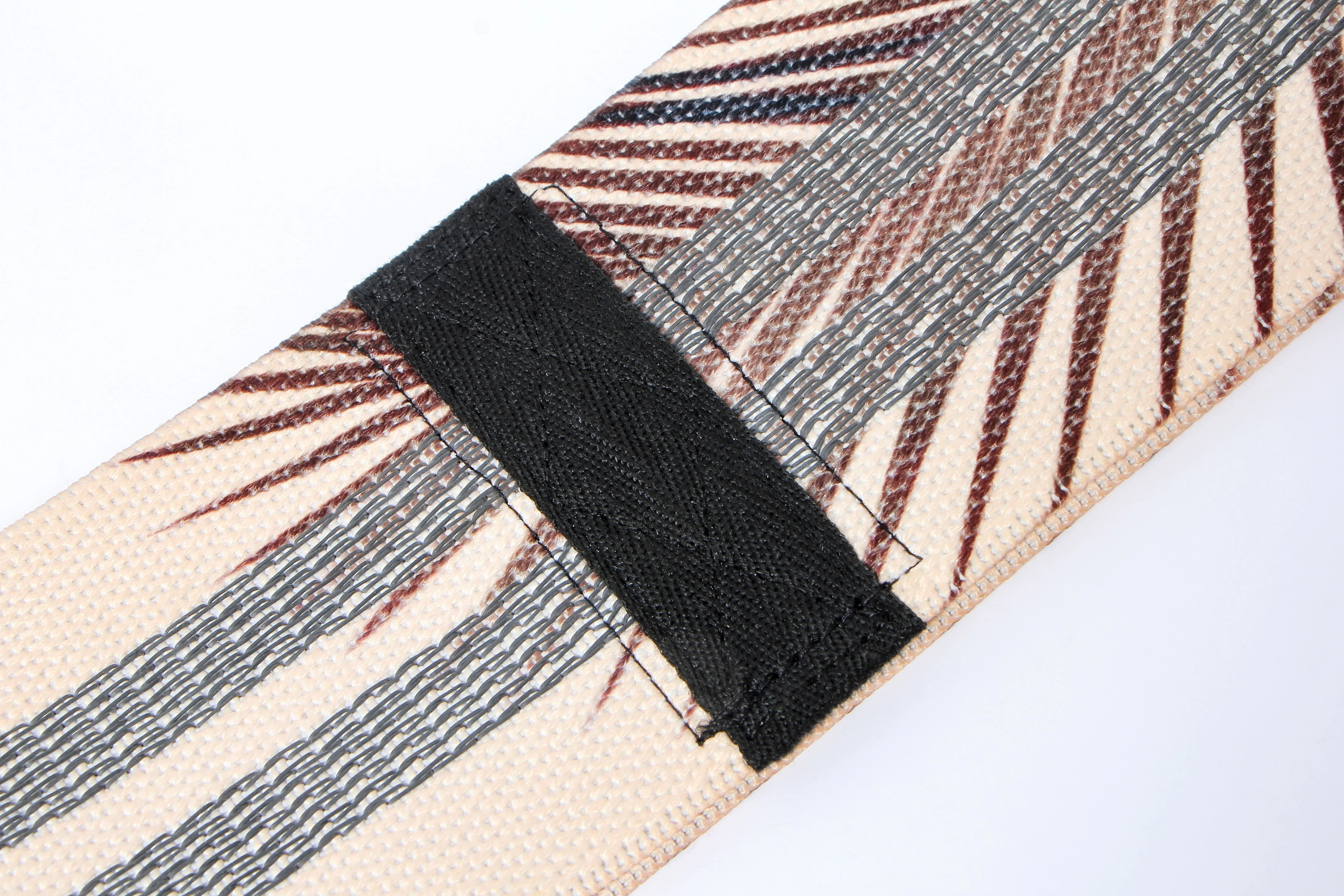 2022 Banda de resistencia custom printed fabric latex silk yoga workout fitness resistance exercise elastic loop booty band set