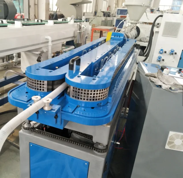Pp Pe  pvc Corrugated Spiral Hose Extruder Pipe Making Machine medical electrical pipe machine