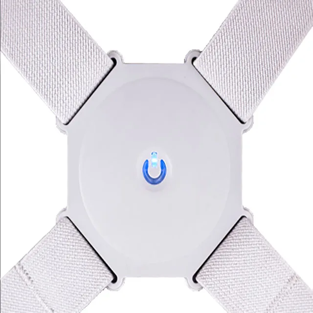 
Adjustable ABS Material charging postural corrector de inteligente upper back brace for clavicle support medical vibration belt 
