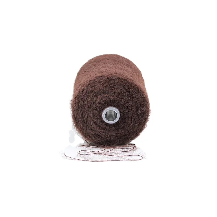 Kingeagle Cheap Wholesale 100% Nylon Hairy Mink 7nm 2cm Feather Yarn